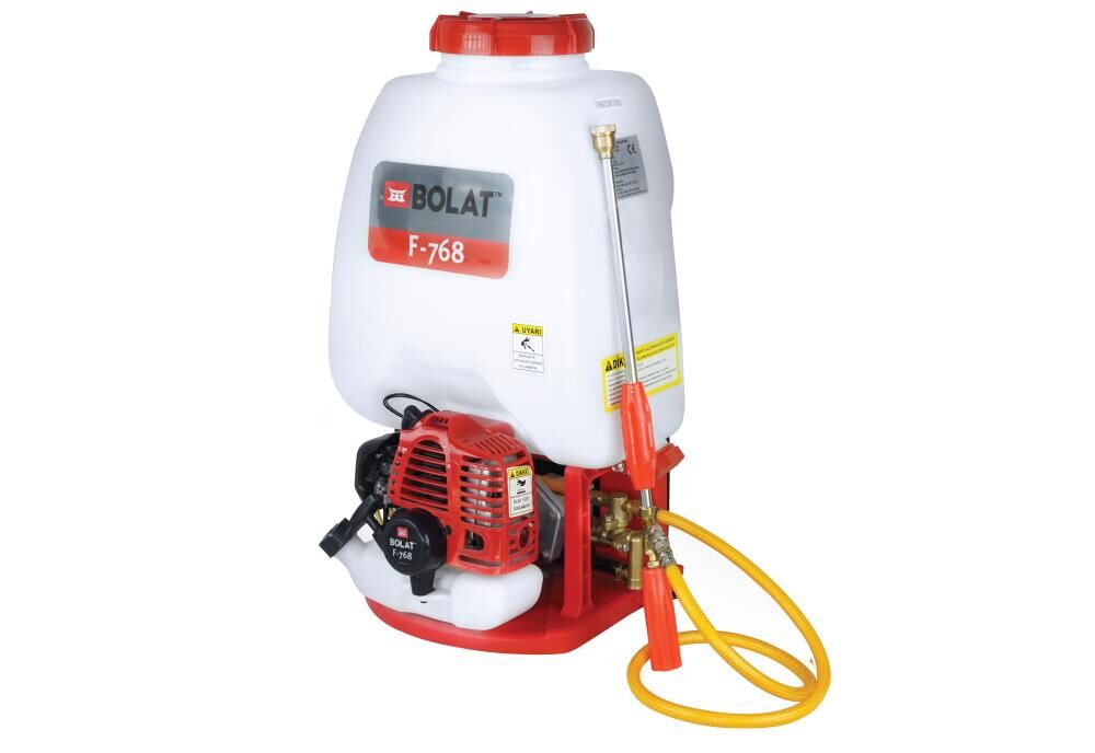 Bolat F-768 Benzinli 25Lt İlaçlama Makinesi 1,2HP Sırt Pülverizatörü