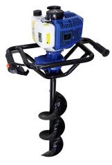 Hyundai HYD520 Benzinli Toprak Burgu Makinesi 20cm Burgulu