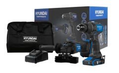 Hyundai S02-FTB Akülü Matkap ve Taşlama Seti