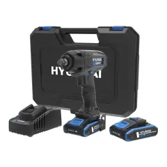 Hyundai IW20S-250T2T Akülü Darbeli Somun Sıkma, 250Nm, 2X2AH